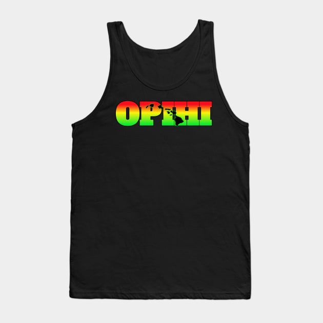 Hawaii t-shirt Tank Top by Coreoceanart